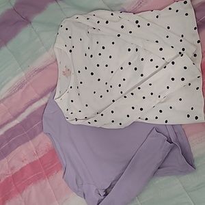 2 H&M Girls Shirts Size 6x/7